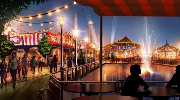 Fun Spot Boardwalk concept art