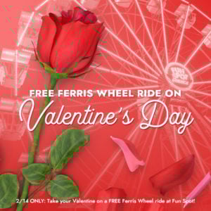 Free Ferris Wheel Ride on Valentine's Day