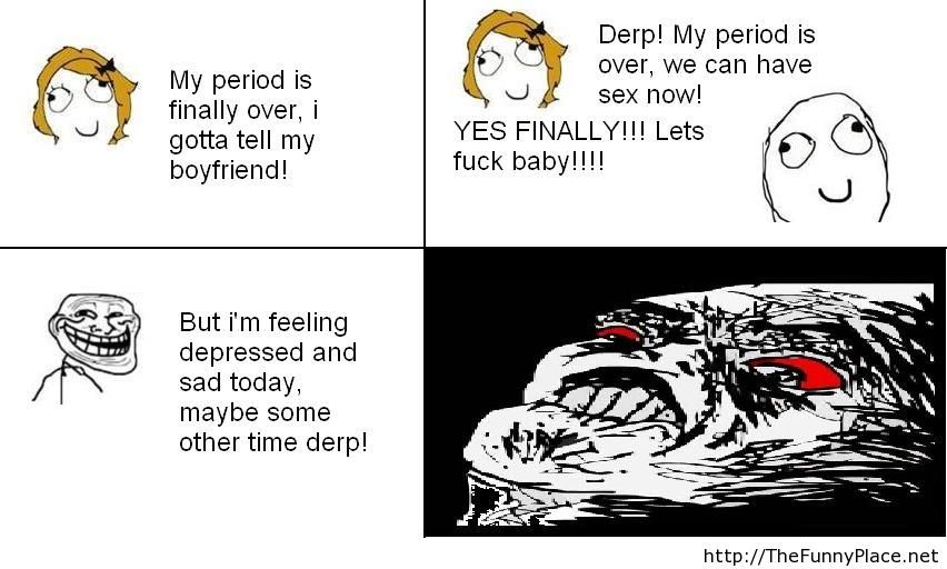 Derpina period is finally over comic