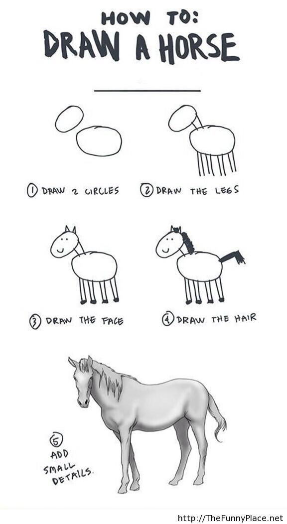 Draw a horse