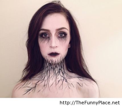 Scariest halloween makeup 2013