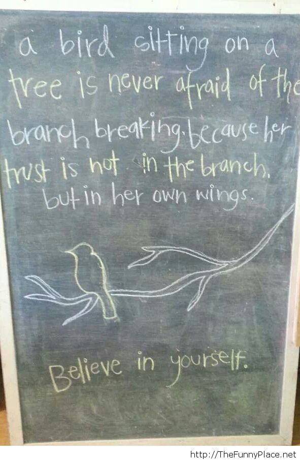 Always believe in  yourself!-1