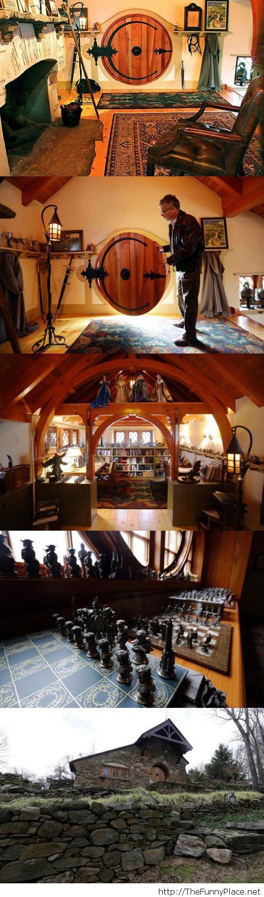 Real life Hobbit house