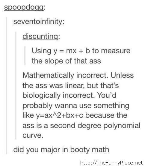 Comic math joke