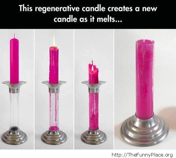 Self-Made Candle